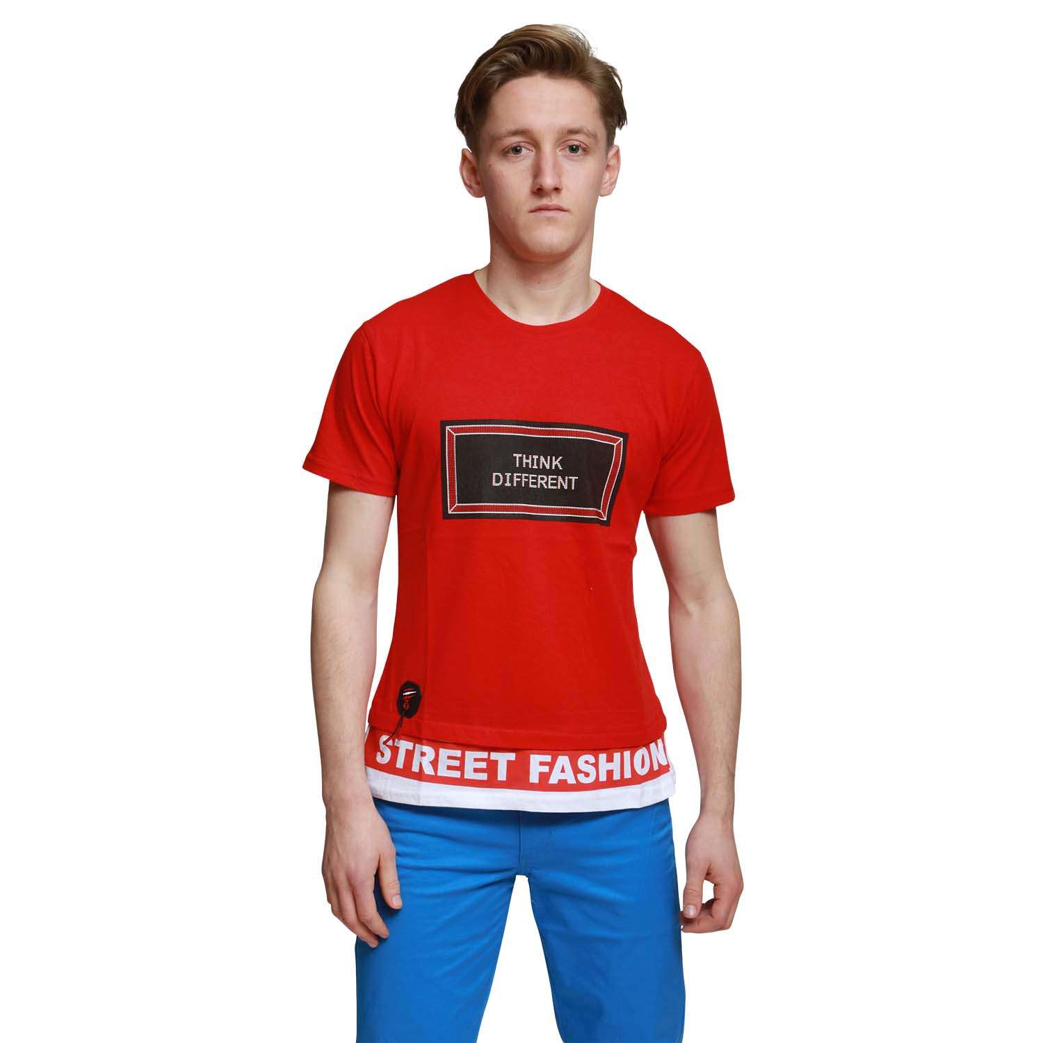 new-red-mens-time-is-money-graphic-urban-hip-hop-tee-shirts-casual-t-shirt-top-tee