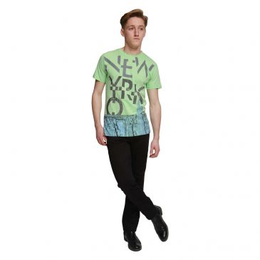 green-new-mens-time-is-money-graphic-urban-hip-hop-tee-shirts-casual-t-shirt-top-tee