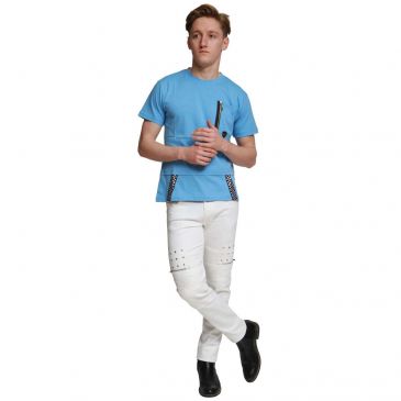 plain-blue-georgio-peviani-new-york-city-t-shirt