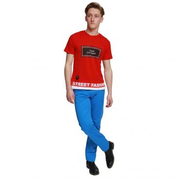 new-red-mens-time-is-money-graphic-urban-hip-hop-tee-shirts-casual-t-shirt-top-tee