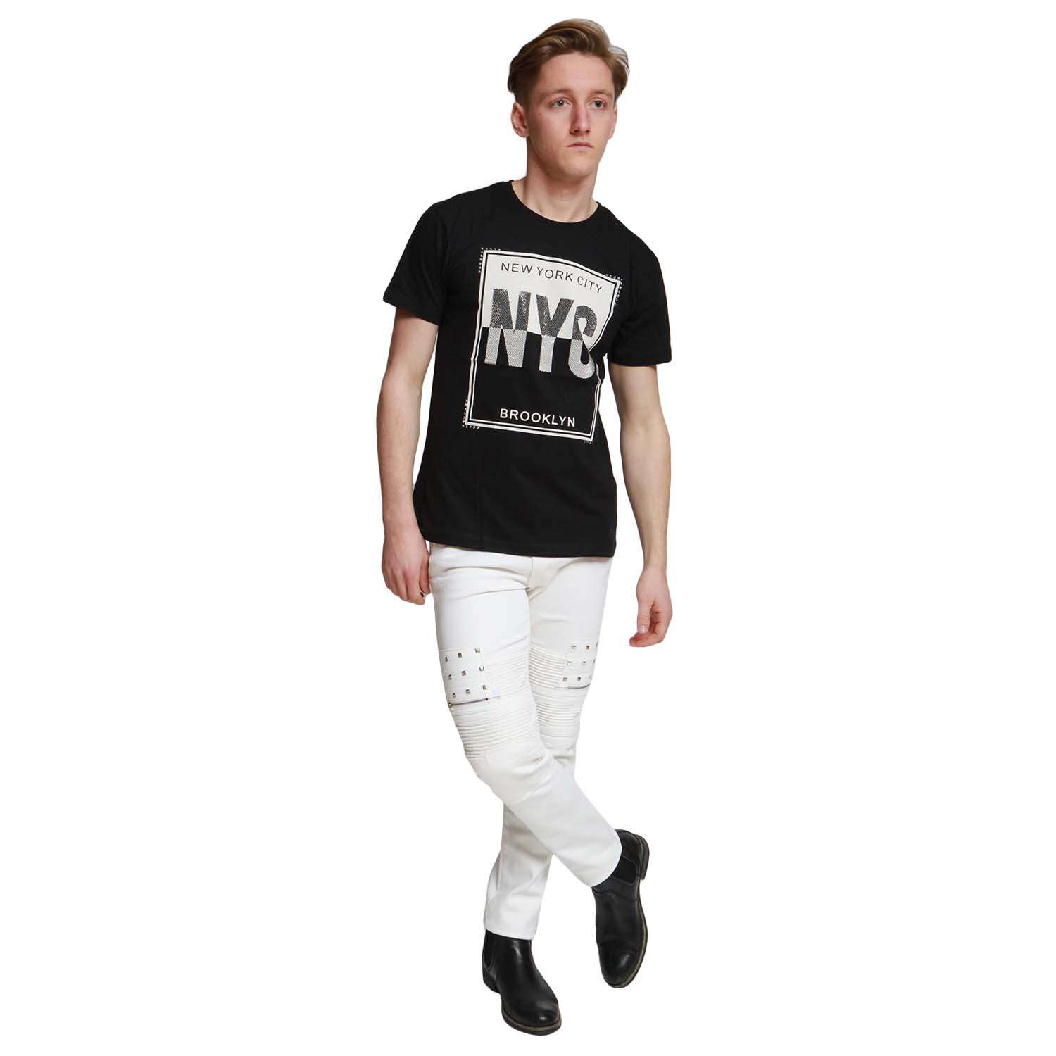 Black Georgio Peviani New York City T-Shirt