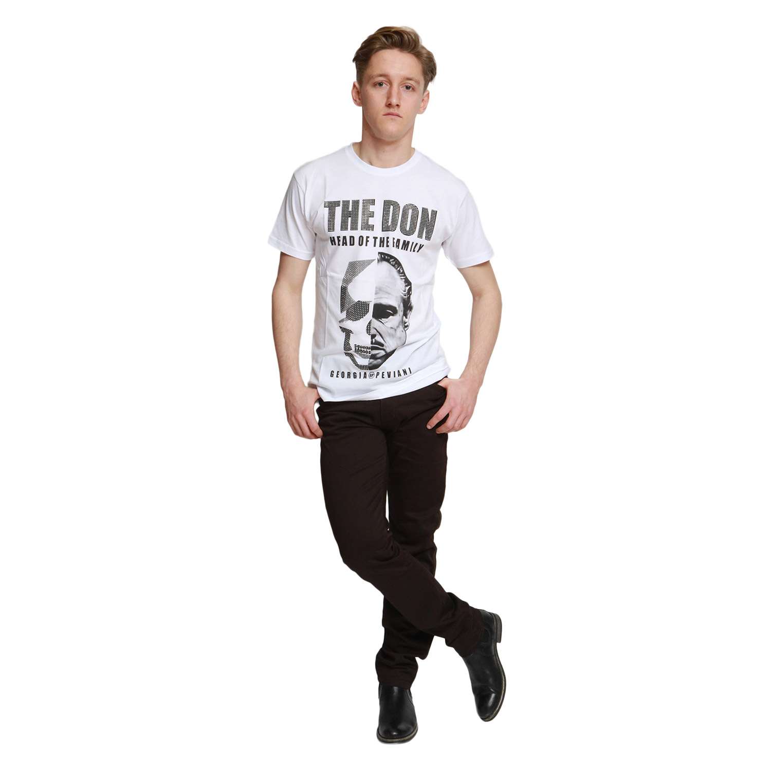 New Skull Mens Time Is Money Graphic Urban Hip Hop Tee Shirts Casual T-shirt Top Tee