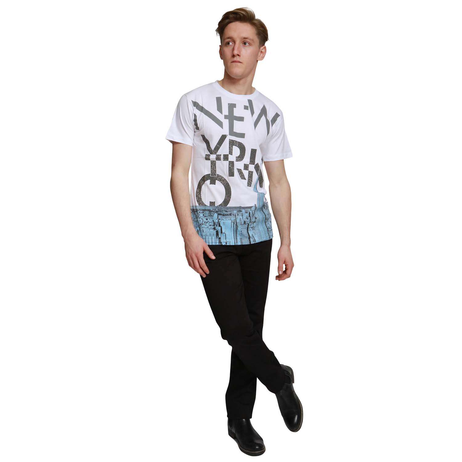 White New Mens Time Is Money Graphic Urban Hip Hop Tee Shirts Casual T-shirt Top Tee